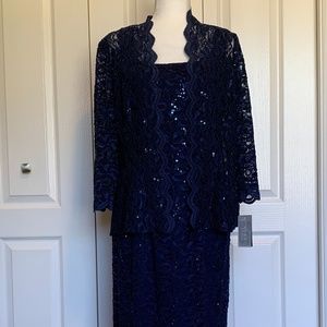 NWT Alex Evenings Women's Size 10 Dress w/ Jacket